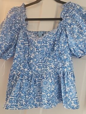 CeCe Puff Sleeve Top